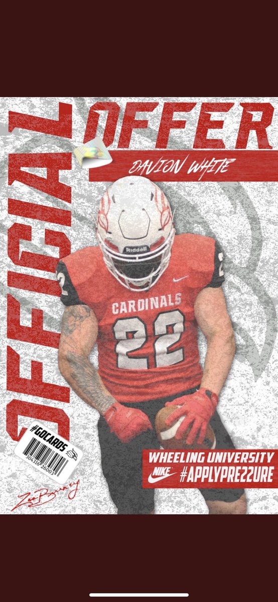 DavionnWhite's tweet photo. After continuous talks with @CoachMottIV I am blessed to announce I have received an offer from wheeling university 💪🏽 https://t.co/zpiDXaLCWp