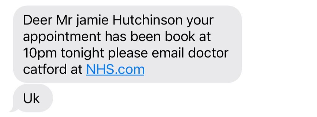 JamieHComedy's tweet photo. @Haveawordpod Example appointment letters https://t.co/Ec1Z7agHfX