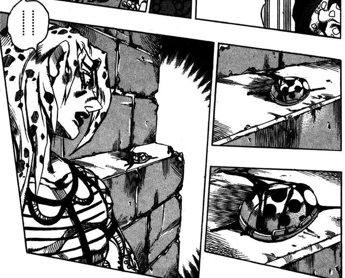 ⚠️JoJo part 5 spoilers ⚠️
.
November 23, 1998, JoJo's Bizarre Adventure Manga Chapter 576 "The Requiem Quietly Plays, Part 5" was released!
.

⚠️JoJo part 5 spoilers ⚠️ 