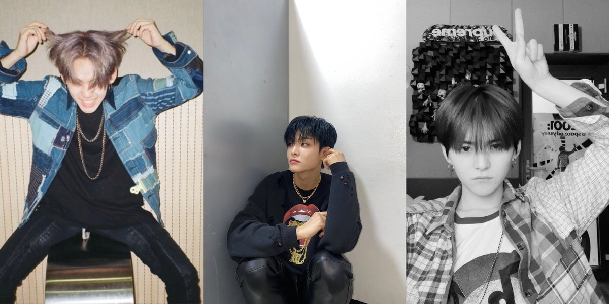 ฮยองไลน์เปลี่ยนสีผมมี 3 ประเภท 
1.ลงรูปเก่า 2.ก็เฉลยไปเลยสิคะ 3.ย้อมรูปขาวดำ 5555555555555555555