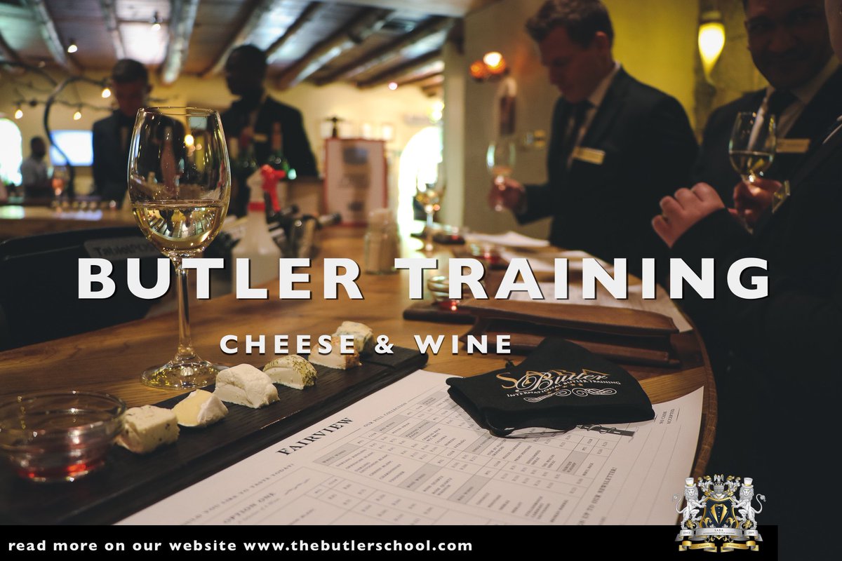 Butler Training practical and effective. Thank you <a href="/FairviewWine/">Fairview Wine&Cheese</a> #butler #training #school