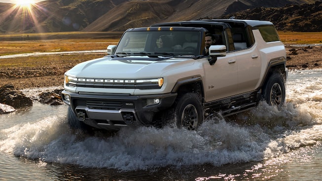davidthiel6's tweet photo. I'm excited about the new 2022 GMC HUMMER! I might have to mortgage the house, but this vehicle should last decades. Personally, I'm tired of the maintenance schedules on my gas engine cars. The nicest feature is no loud muffler noise, leaks, oil changes, and no stinky gas fumes! https://t.co/6OND5UdGej