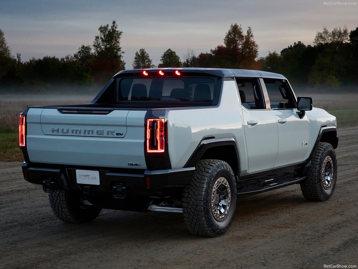 davidthiel6's tweet photo. I'm excited about the new 2022 GMC HUMMER! I might have to mortgage the house, but this vehicle should last decades. Personally, I'm tired of the maintenance schedules on my gas engine cars. The nicest feature is no loud muffler noise, leaks, oil changes, and no stinky gas fumes! https://t.co/6OND5UdGej
