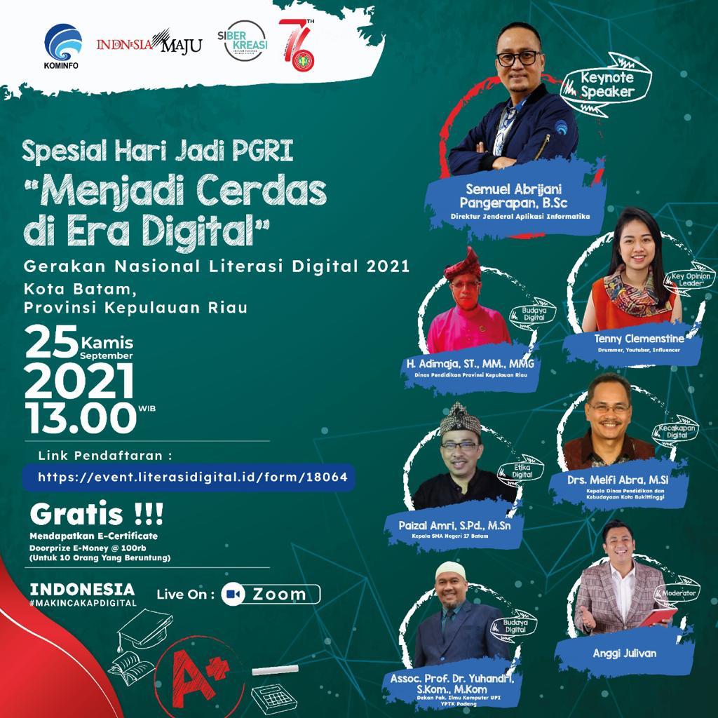 Ayo... Para Guru dan siapapun yang berminat, ikutilah even ini. Gratis