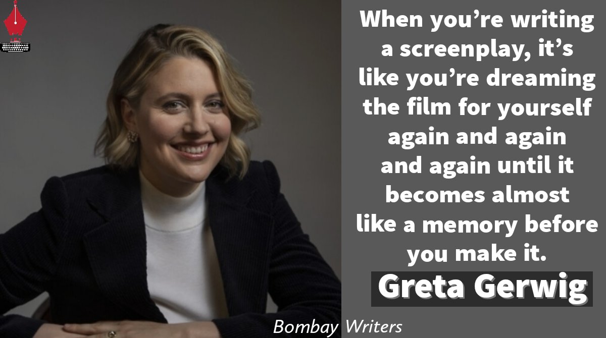 BombayWriters's tweet photo. Greta Gerwig is an American actress and filmmaker.
.
.
.
#amwriting #writerslift #GretaGerwig https://t.co/iOvioUqrez