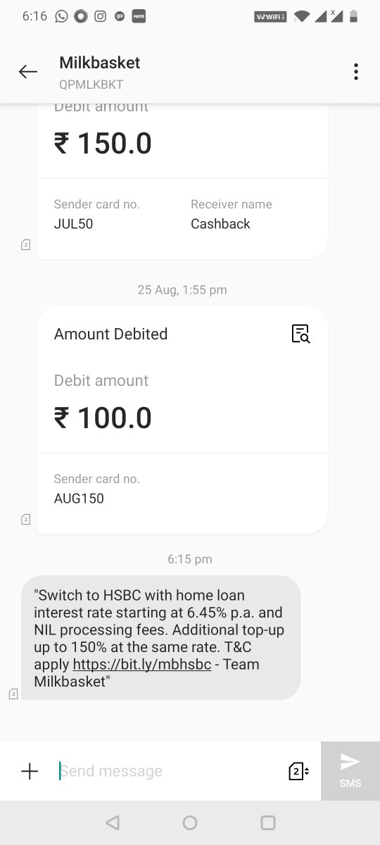 HarshitKalra770's tweet photo. @HelloMilkbasket entering into affiliate marketing -@vcommission @Cashkarocom @InMobi https://t.co/ZDZLitVfhl