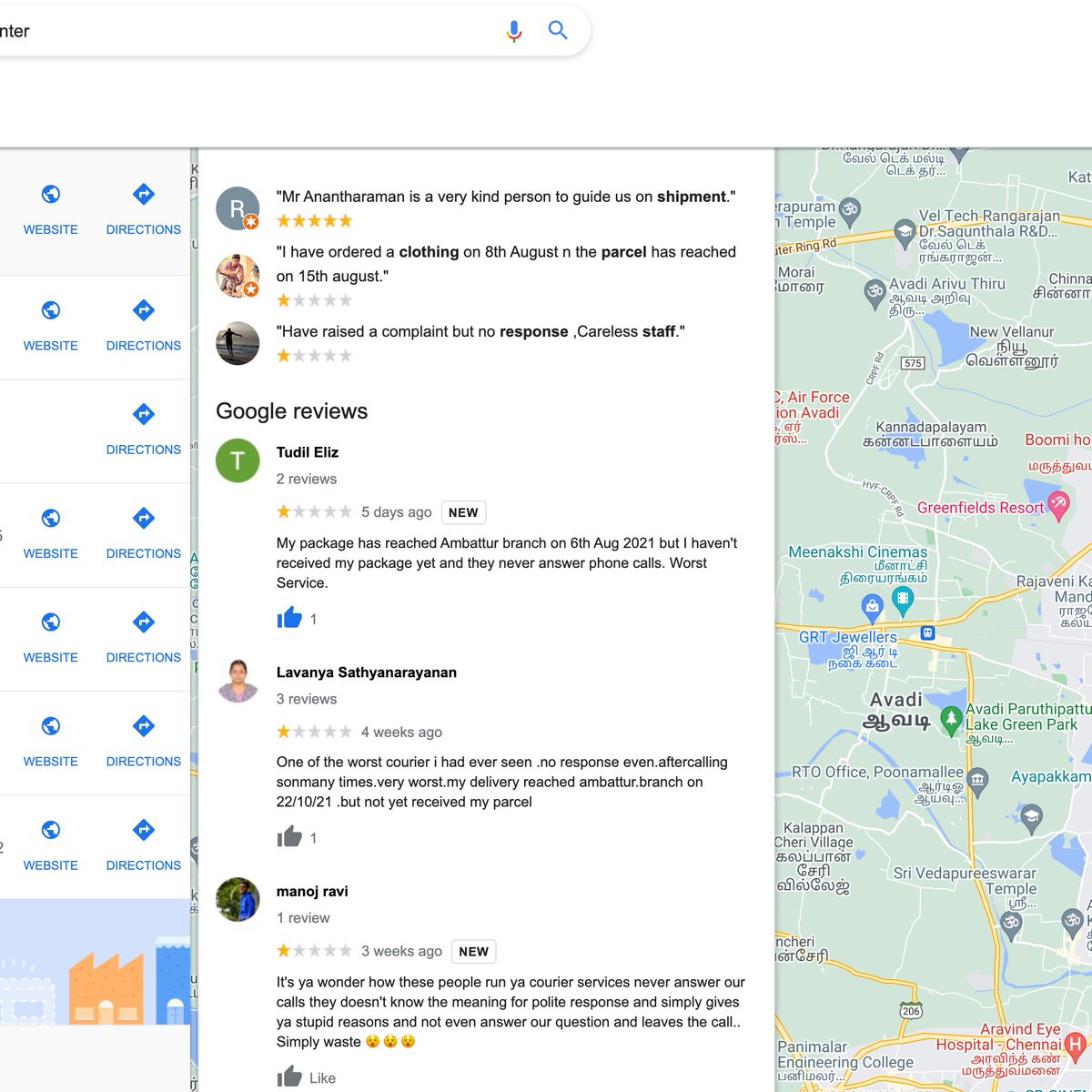 NarendhS's tweet photo. @DTDCIndia Hi my courier tracking V92236941 and it was reached near my place around 4 days before there is no support to reach this branch. I can see lot of suggestions on google regrading this branch since I can't reach out there after raising ticket (1342014).pls resolve ASAP https://t.co/UCGnOoyjss