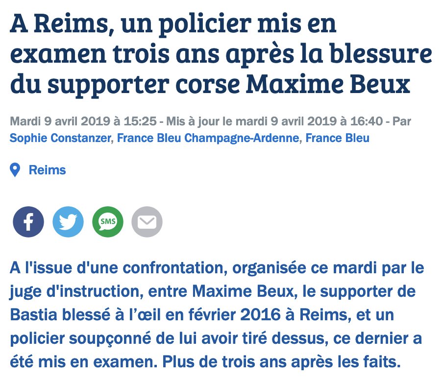 CerveauxNon's tweet photo. Il aura alors fallu attendre plus de trois ans (!) pour qu'un juge d'instruction organise une confrontation à l'issue de laquelle il décide de la mise en examen pour violences avec arme par personne dépositaire de l'autorité publique ayant entraîné une mutilation permanente"
3/ https://t.co/BCmevbUZXf