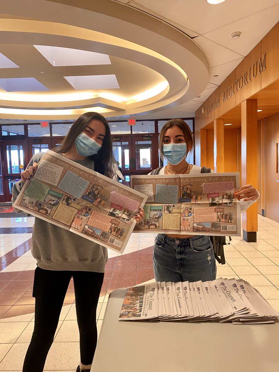 DISTRIBUTION DAY!! Our very first issue with new reporters of the year! So happy with how it turned out. Make sure to get your copy.