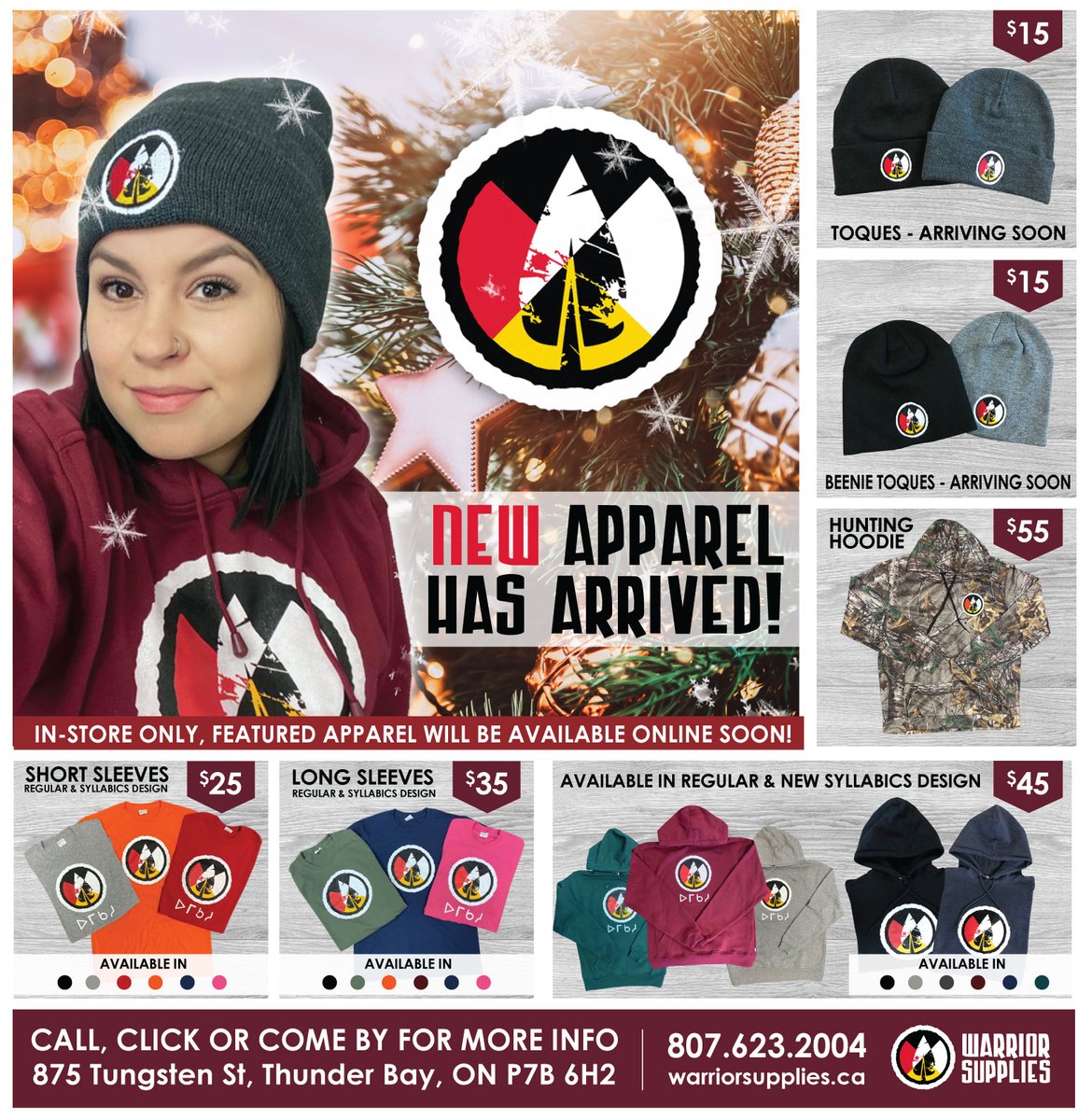 warriorworkwear's tweet photo. NEW WARRIOR GEAR HAS ARRIVED!!! We have a healthy stock of Hoodies, Long Sleeves and Shirts in NEW Colors! Also available with syllabic design. Flex Fit and snap back Hats coming soon! https://t.co/spZMuh1DN6