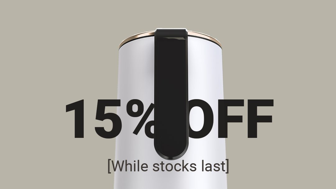 This Black Friday is not to be missed! The iKettle is the perfect integration for your smart home. You can connect your iKettle through the IFTTT app with many popular smart home appliances. Buy now by visiting our online store. #blackfridayuk

l8r.it/RQgg