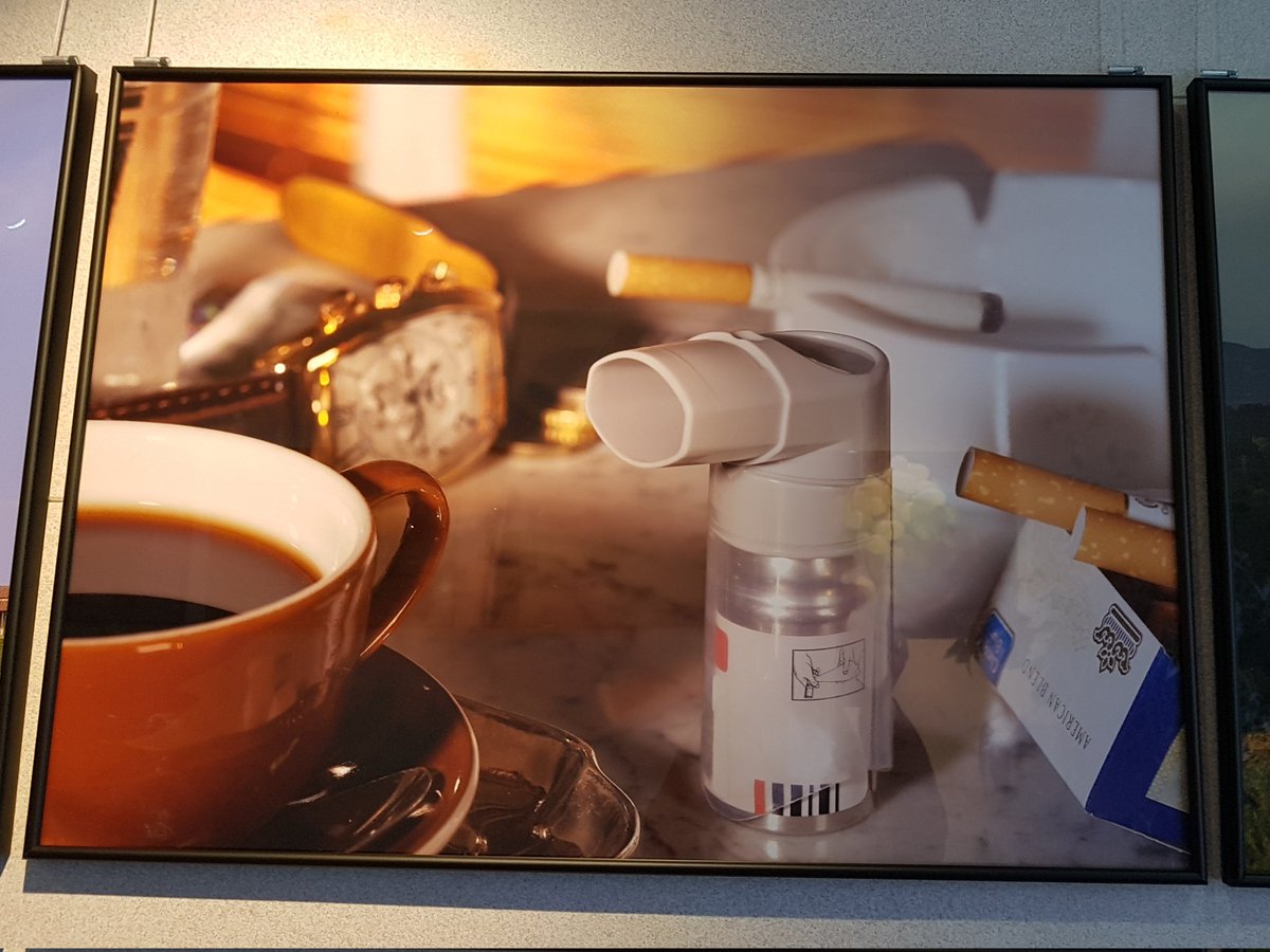 Komisches Foto beim Lungenfacharzt..
