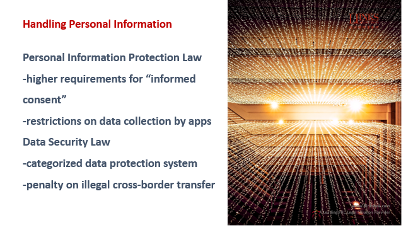 #tradewithchina #DataSecurity Law and Personal Information Protection Law are effective in 2021, the year #datalaw progress in China. Read more: bit.ly/3zI3v3K or chat with us: calendly.com/llinksryu/15min.