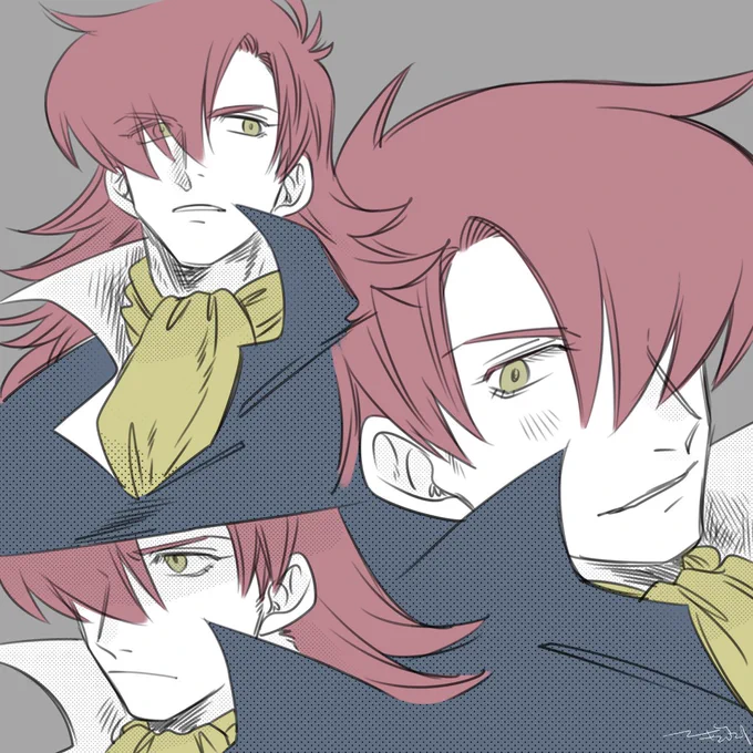 過去絵再掲～
いい兄さんといい兄貴。
#いい兄さんの日 
