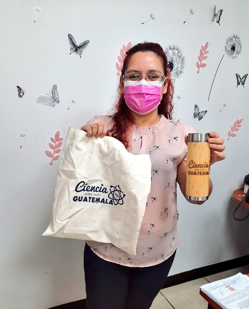 maggie_a2's tweet photo. Estrenando mi kit de #CienciaParaTodos gracias @CheveningGT @UKinGuatemala https://t.co/EL9MEaCdAi
