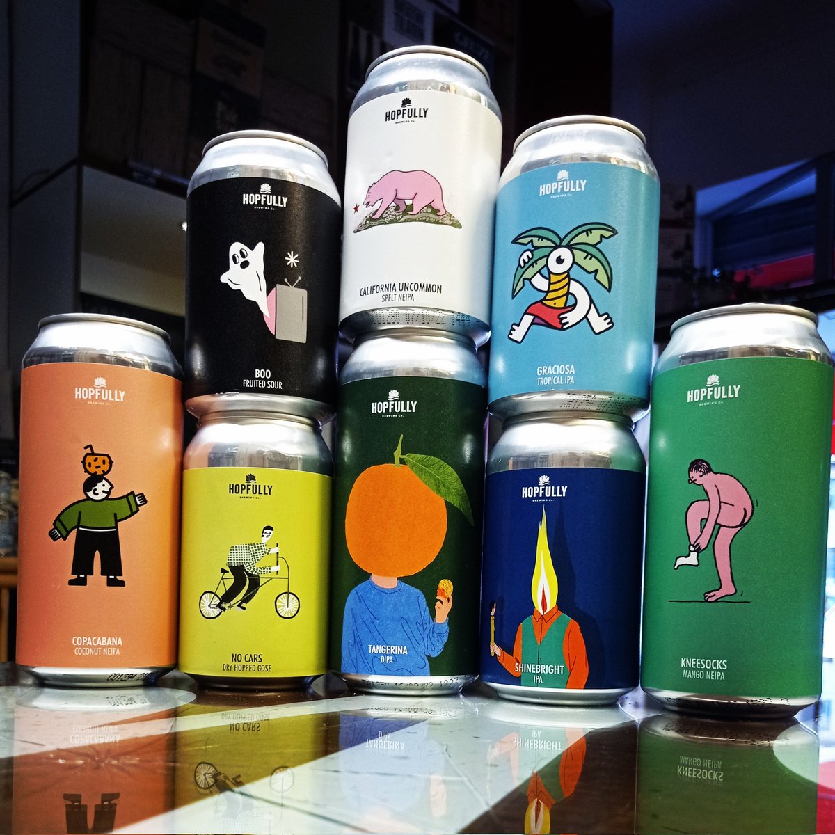 TheBrewMilano's tweet photo. l'Irlanda❤️! Gusto esplosivo ma grande equilibrio! @hopfully_brewing
KNEESOCKS Mango Neipa 
COPACABANA Coconut Neipa 
CALIFORNIA UNCOMMON Spelt Neipa 
GRACIOSA Tropical IPA 
SHINEBRIGHT IPA 
TANGERINA DIPA 
NO CARS Gose con lime e sale rosa 
BOO Fruited Sour
#KeepDrinkingWithUs https://t.co/djcBaYRq8K