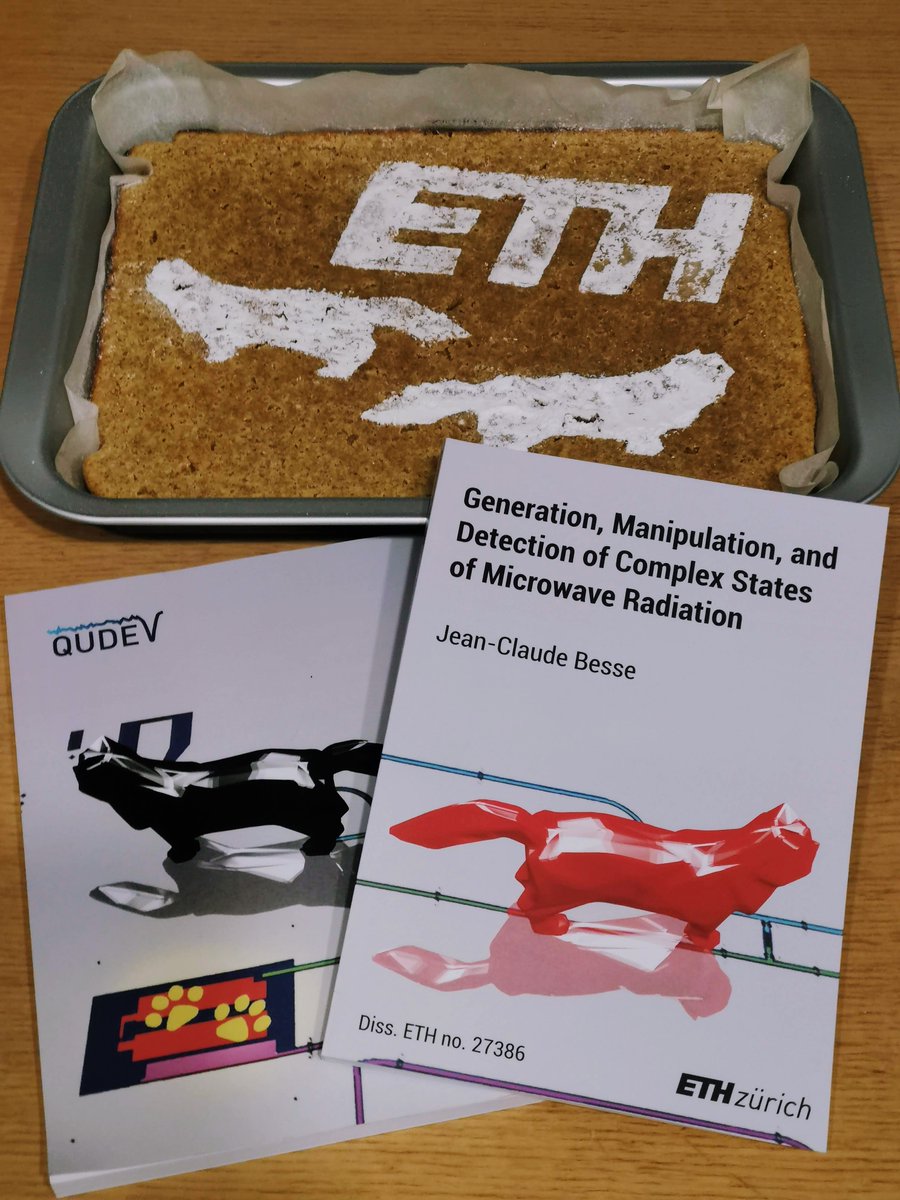 BesseJC's tweet image. Just learned that my @ETH_physics PhD thesis will be awarded an ETH medal. Time to thank the amazing @qudev team for their support!