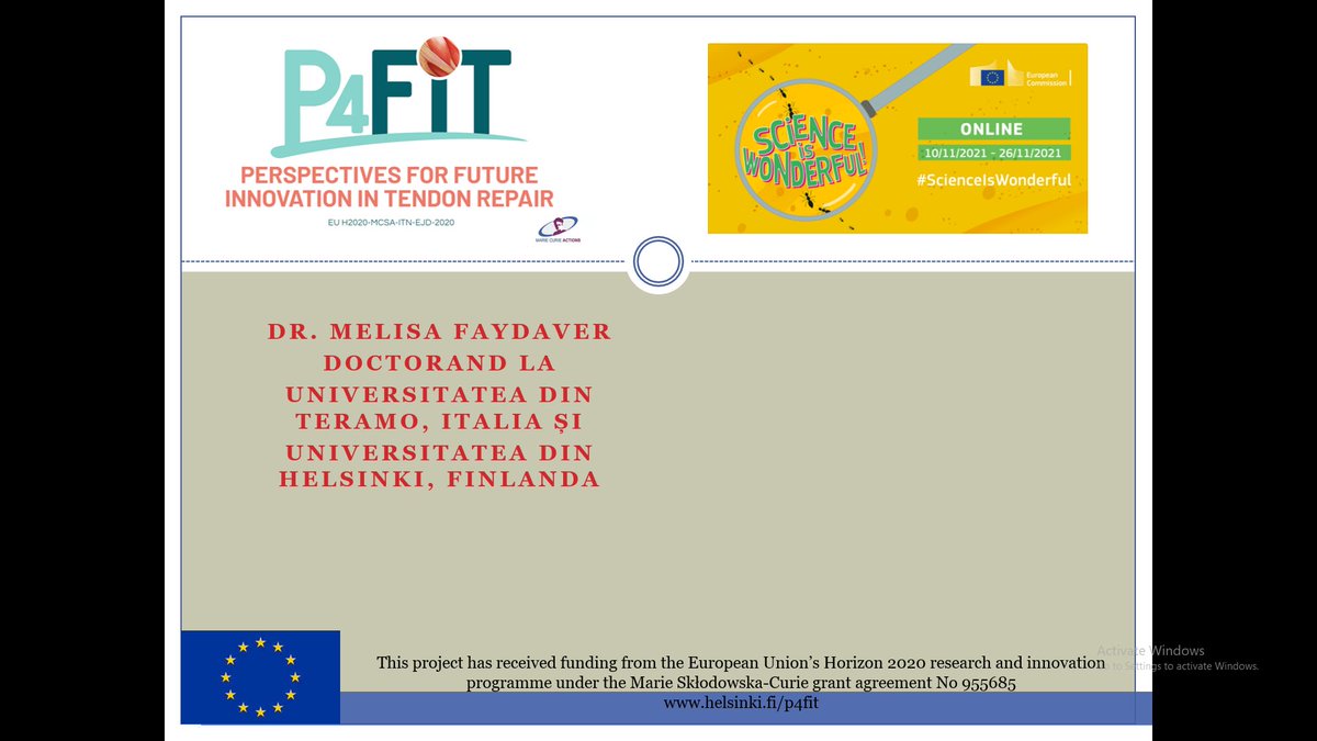 FdvMelisa's tweet photo. Day 2 of the Science is Wonderful! event. Free and open to everybody, Science is Wonderful! brings the world of science to primary and secondary schools all over Europe.  Today it was the turn of the middle school in Găiceana, Bacău - Romania. 🥰 https://t.co/W7mEm2WrcX
