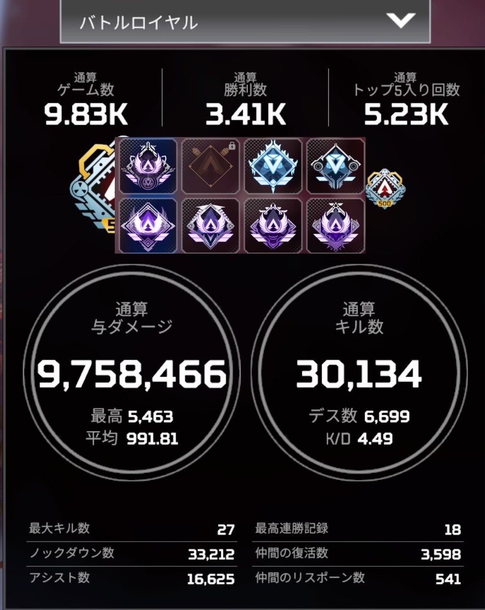 Kujira___7's tweet photo. 久しぶりに固ツイ変えようと思います！
さぼり魔です！　今シーズンはランクやります！
#ApexLegends 
#Apex募集 https://t.co/9ITW1PShsI