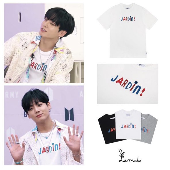 le_moho_'s tweet photo. BTSのジョングクさん着用 JARDIN LOGO T-SHIRT🍒 再入荷のプレオーダーをご案内しています♥️♥️ 販売サイトの商品ページにてご予約いただけます。数量限定での再生産です。ぜひご検討ください。
https://t.co/wqgUz7Jbqj https://t.co/kymjtqPkrN