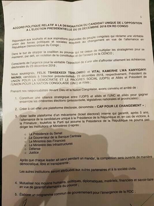 MichelMoto1's tweet photo. #Bruxelles18Nov2018 :
Début des Négociations

#Nairobi_23Nov2018 :
Signature d'un Accord au Kenya

Il n'y avait que 2 Partis :
#UNC et #UDPS

Il n'y avait que deux Leaders : @VitalKamerhe1 et @fatshi13

#Accord_De_Nairobi https://t.co/Y2UgyTmbpa