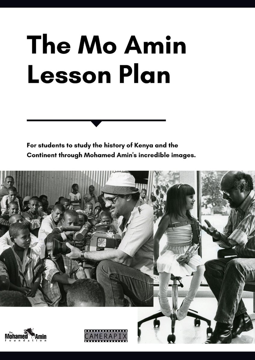 salimcamerapix's tweet photo. Today we commemorate 25 years since the untimely passing of my father aboard the hijacked ET961 flight. Google today launched the Mo Amin Lesson Plan a downloadable lesson plan to study history through his incredible images! A fitting tribute!
https://t.co/tcJkOiE1Ti https://t.co/zC00ccVGWd