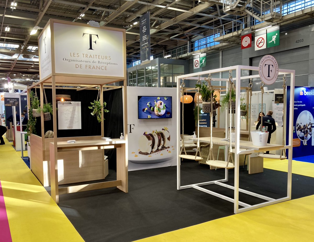 LE_RESEAU_TDF's tweet photo. 🤝 HEAVENT 2021 🤝
Ouverture du salon @heaventparis 2021.
On vous reçoit stand N33 😉
On rallume les étoiles !! 😉👍

#TraiteursDeFrance #HeaventParis https://t.co/woJAaRpJDT