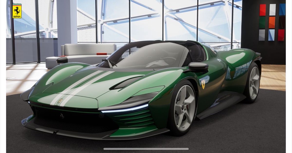 Ferrari Daytona SP3👀

Vote for your favourite spec⬇️

1️⃣ Violetto Dino
2️⃣Green Jewel
3️⃣Rosso F1 2007

#graypaulferrariedinburgh #ferrari #iconaferrari #ferraridaytonasp3