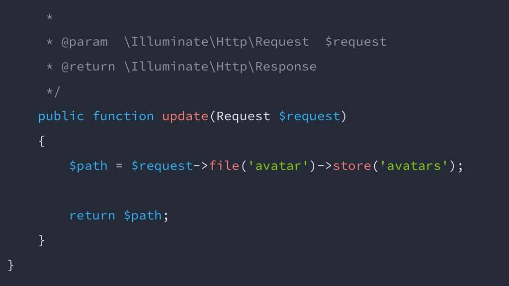 enunomaduro's tweet image. Handling file uploads in @laravelphp is insanely easy... 🤯
laravel.com/docs/8.x/files…