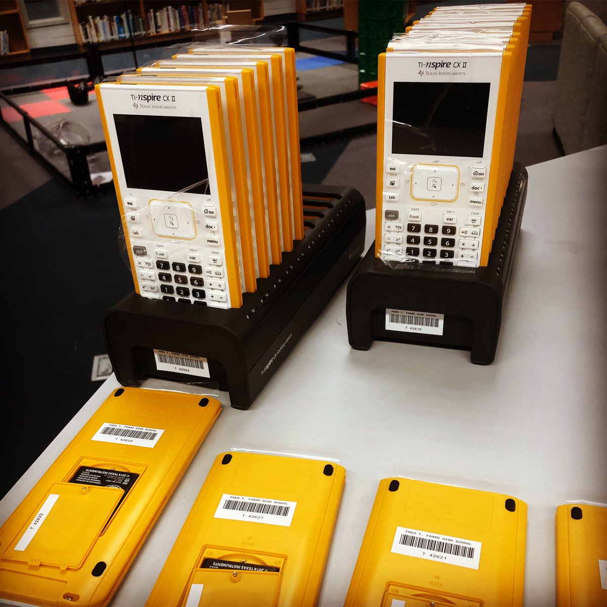 whitshuff (@shufflerwhitney) on Twitter photo The math department is thankful for new calculators 🧮! 🐯Tigers what are you thankful for? #foardstrong <a href="/FTFtigers/">Fred T. Foard HS</a> The math department is thankful for new calculators 🧮! 🐯Tigers what are you thankful for? #foardstrong <a href="/FTFtigers/">Fred T. Foard HS</a>
