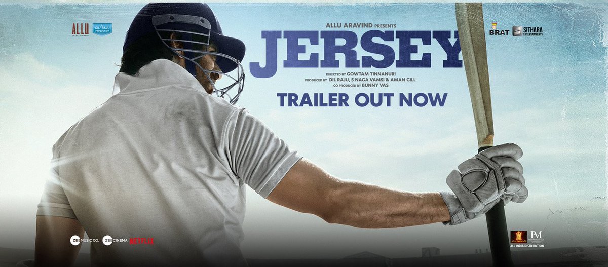 Shahid Kapoor (@shahidkapoor) on Twitter photo It’s here ...
bit.ly/Jersey_Trailer
<a href="/mrunal0801/">Mrunal Thakur</a> <a href="/gowtam19/">Gowtam Tinnanuri</a> #AlluAravind <a href="/theamangill/">Aman Gill</a> <a href="/AlluEnts/">Allu Entertainment</a> <a href="/DilRajuProdctns/">Dil Raju Productions</a> <a href="/SitharaEnts/">Sithara Entertainments</a> <a href="/brat_films/">BratFilmsOfficial</a>
#JerseyTrailer It’s here ...
bit.ly/Jersey_Trailer
<a href="/mrunal0801/">Mrunal Thakur</a> <a href="/gowtam19/">Gowtam Tinnanuri</a> #AlluAravind <a href="/theamangill/">Aman Gill</a> <a href="/AlluEnts/">Allu Entertainment</a> <a href="/DilRajuProdctns/">Dil Raju Productions</a> <a href="/SitharaEnts/">Sithara Entertainments</a> <a href="/brat_films/">BratFilmsOfficial</a>
#JerseyTrailer