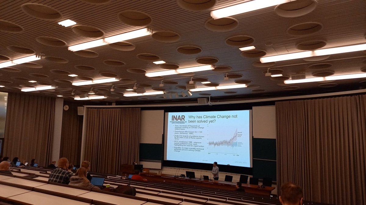 ACCC_FS's tweet photo. @ACCC_FS &amp; Finnish Atmospheric Science Network Conference day 2: how to support climate expertise? 
✨education is key✨we need to understand climate competencies in society✨sustainability &amp; systems thinking need to be integrated in teaching✨
Follow @uni_climate &amp; #climcomp https://t.co/ZmXp7Lqz2N