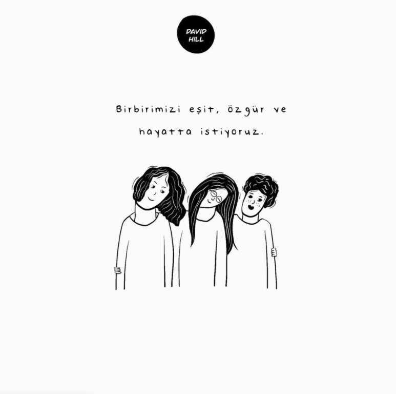 Birbirimizi eşit, özgür ve hayatta istiyoruz...

instagram.com/p/CIWGT7XAJhi/
.
.
.
.
#graphicdesign #illustration #illüstrasyon #çizimlerim