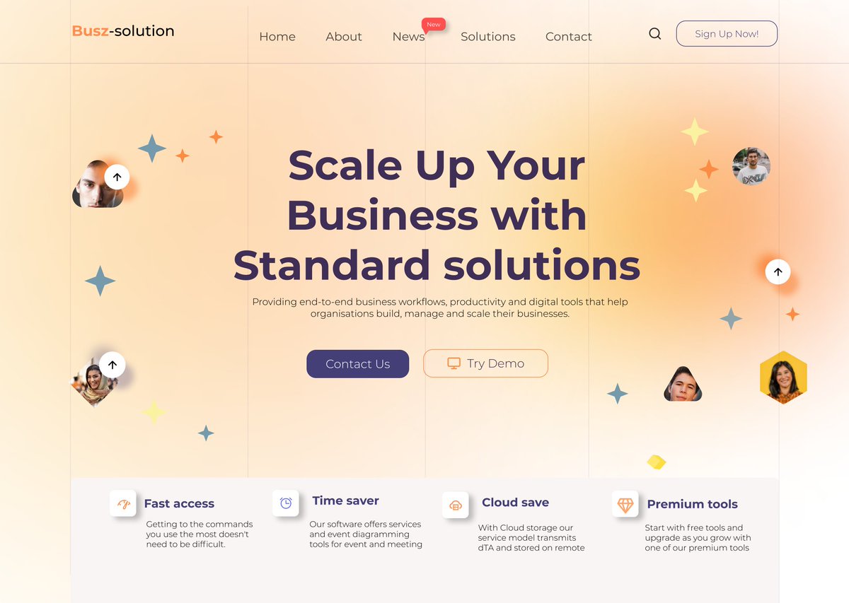 PeterROCK_'s tweet photo. Landing page design sass solutions. #uxdesign #twitterdesigners @dnaijatechguy @Quin_didi @furgiecodesuxui @LindseyCreated @designcoursecom #figma #figmadesign @figmadesign @productdesignr https://t.co/Q50pU1w8Pk
