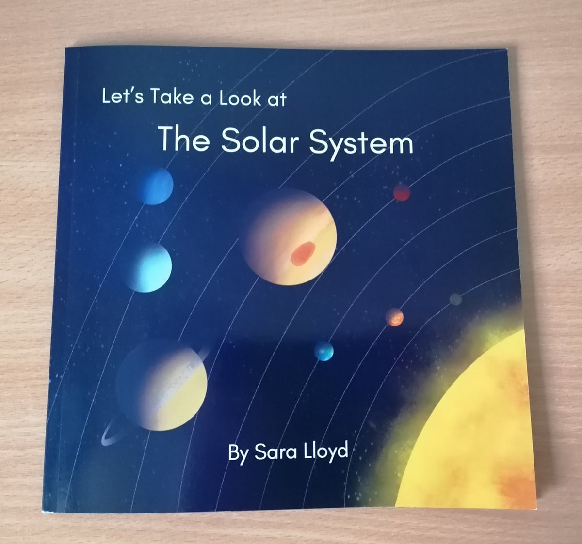 twofishnocat's tweet photo. A proud mum, my nurse today shared this lovely book with me with lovely drawings of the planets and rhyming verses written by her daughter. https://t.co/VOkUHHfv7d