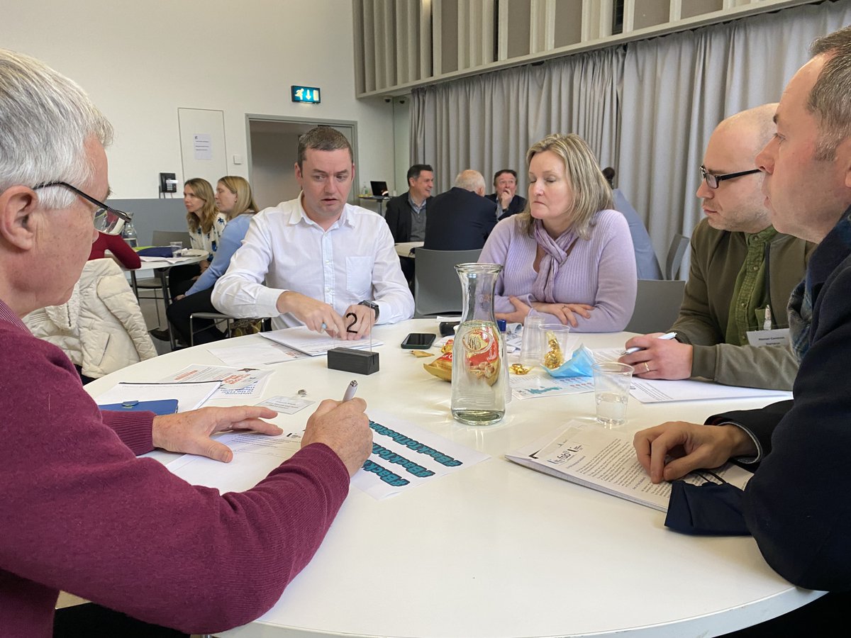 FSB_NI's tweet photo. Roundtable discussions now in full flow.
Great exchange of ideas on how we increase our rate of business creation.
#BackToTheStartUp https://t.co/rOf9yPuLjg
