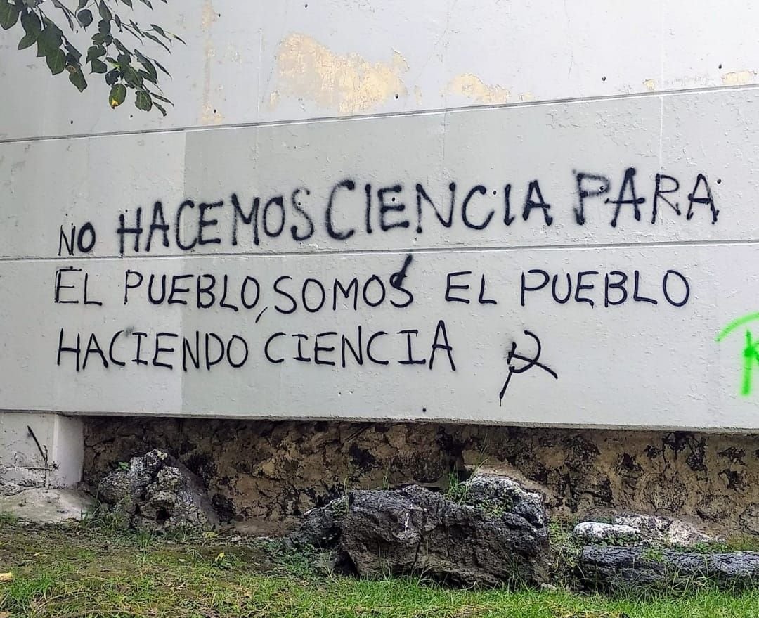 EdgarLpezLpez10's tweet photo. We do not do science for society, we are society doing science. ✨ https://t.co/g8MsVe1j6I