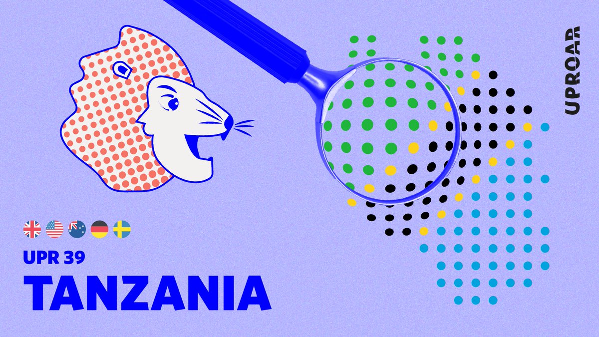uproar_fyi's tweet photo. 🇹🇿🇺🇳🎉 Thank you again to those of you who joined us for Tanzania at #UPR39

We acknowledge our international and local partners @cipesaug and @hmtanzania2019 for all their hard work lobbying! https://t.co/eTJjQ6ocW5