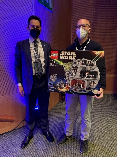 InterSystemsUKI's tweet photo. Congratulations to the winner of our LEGO Star Wars Death Star ultimate collectors set, Georgios Christogiannopoulos! Thank you to everyone who has come by to see us at our stand at @AnalyticsInsIre #AnalyticsSummit21 today, we hope you’ve all had a great day ⭐ https://t.co/asEXGZQBlg