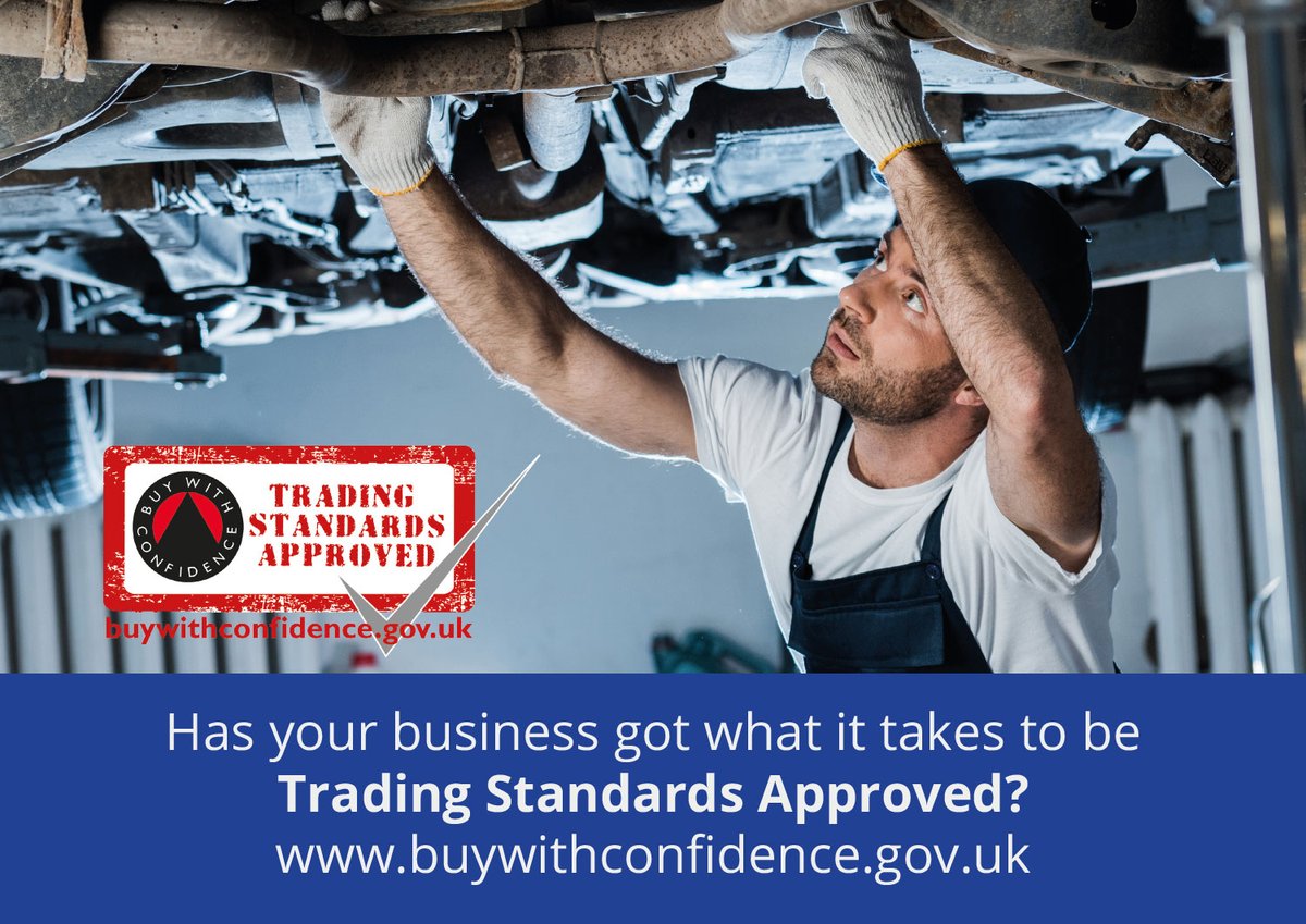 Buy With Confidence (@bwcconnect) on Twitter photo Has your business got what it takes to be <a href="/BWCconnect/">Buy With Confidence</a> - Trading Standards Approved?
bit.ly/2XWvcbz Has your business got what it takes to be <a href="/BWCconnect/">Buy With Confidence</a> - Trading Standards Approved?
bit.ly/2XWvcbz