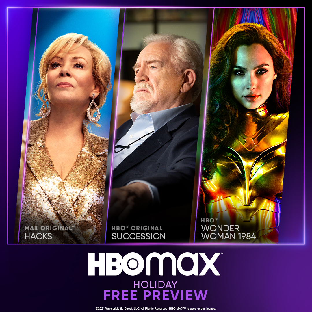 The HBO & Cinemax Free Preview event is going strong! Today through Monday, watch Succession, Wonder Woman 1984, Just Mercy, and many more iconic favorites and blockbuster hits. They're all free to enjoy! https://t.co/82bemvfQrK