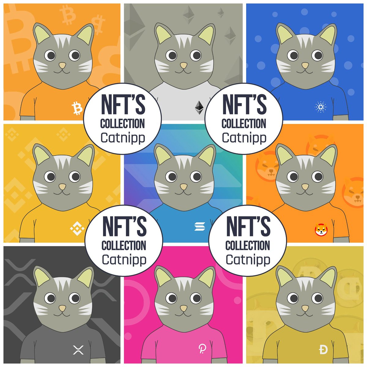 Catnipp_ava's tweet photo. NFT'S Collection Catnipp😸
👇👇
https://t.co/t9pVnobr1Q

#ZIL #sushi #Sushiswap #btc #nft #NFTCommunity #NFTs #btt #xdc #bnb #sol #botxcoin #dogecoin #SHIB #zil #eth #ada #cryptocurrecy #CryptocurrencyNews #Polygon #xrp #1INCH #blockchain #Metaverse  #nftart https://t.co/U1GpNAlPJQ