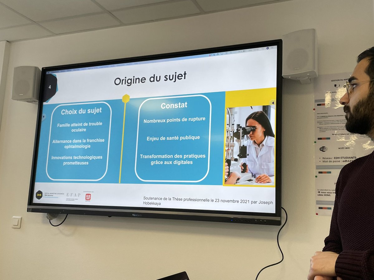 LionelREICHARDT's tweet photo. Et on démarre les soutenances de thèses avec @JosephHobekkaya #mbadmbhealth « comment optimiser la prise en charge de patients atteints de maladies oculaires grâce à des algorithmes «  #hcsmeufr #esante #gogogo https://t.co/OrVT1aOudJ