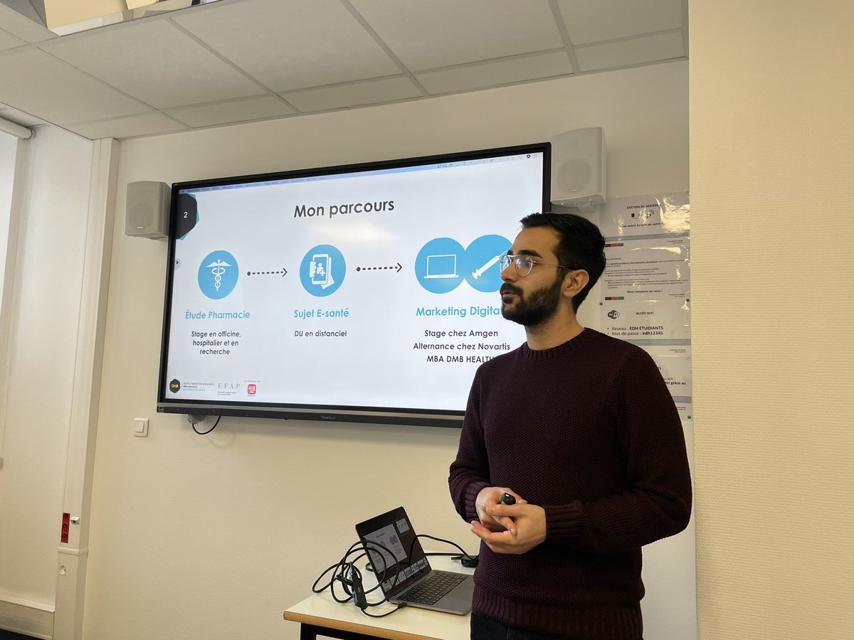 LionelREICHARDT's tweet photo. Et on démarre les soutenances de thèses avec @JosephHobekkaya #mbadmbhealth « comment optimiser la prise en charge de patients atteints de maladies oculaires grâce à des algorithmes «  #hcsmeufr #esante #gogogo https://t.co/OrVT1aOudJ