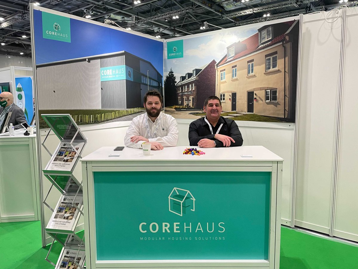 It's a pleasure to be showcasing at the <a href="/HomesEvent/">Housing Week, London</a> today!

If you're attending, why not have a walk over to the CoreHaus stand and say hello to the team? You can find us in the 'Fusion 21 Buy Smarter Zone'

#HOMESUK #HouseBuilding