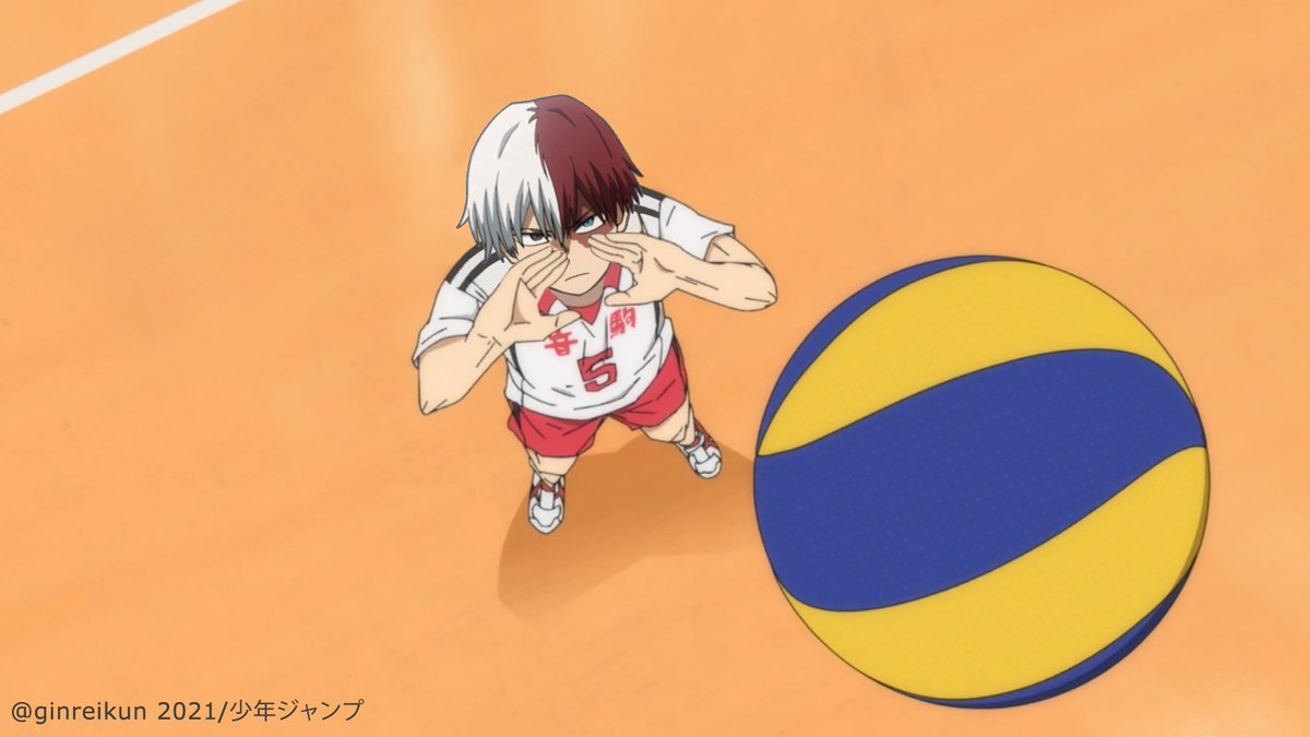 ginreikun's tweet photo. Todoroki but in Haikyuu 🔥
#myheroacademia #haikyuu #todoroki https://t.co/ptadgDoIak