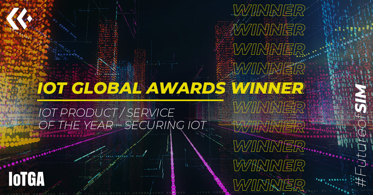 Kigen_Ltd's tweet photo. We're still beaming from yesterday's news 🎊! Thankful to the work of our team and partners that won us this year's @IoTGlobalAwardsfor our #iSIM with Open IoT SAFE applet as the IoT Service/Product of the year in the Securing IoT category https://t.co/RJ13XxP43C https://t.co/xexDo0iLlT