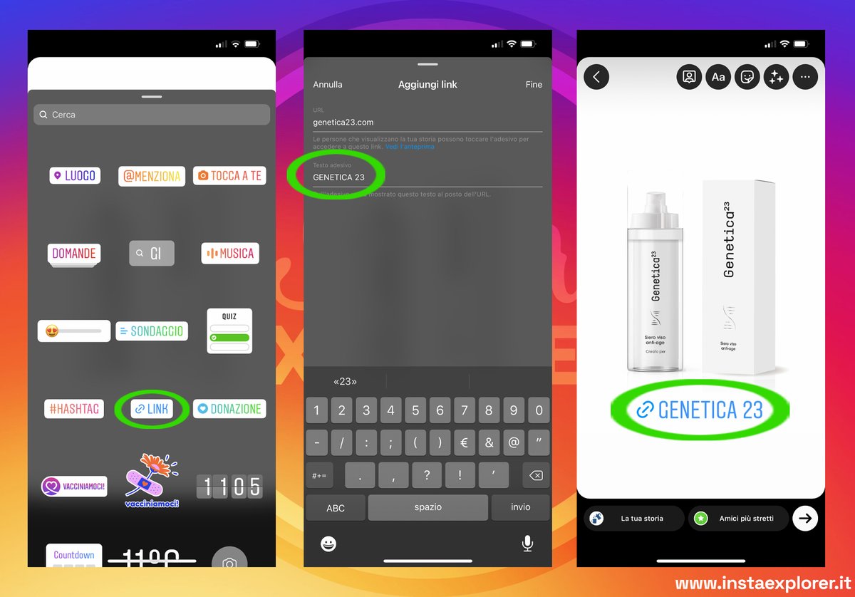 Stories, caroselli, badge.
Tutte le novità dell'ultima settimana.

instaexplorer.it/instagram-news/