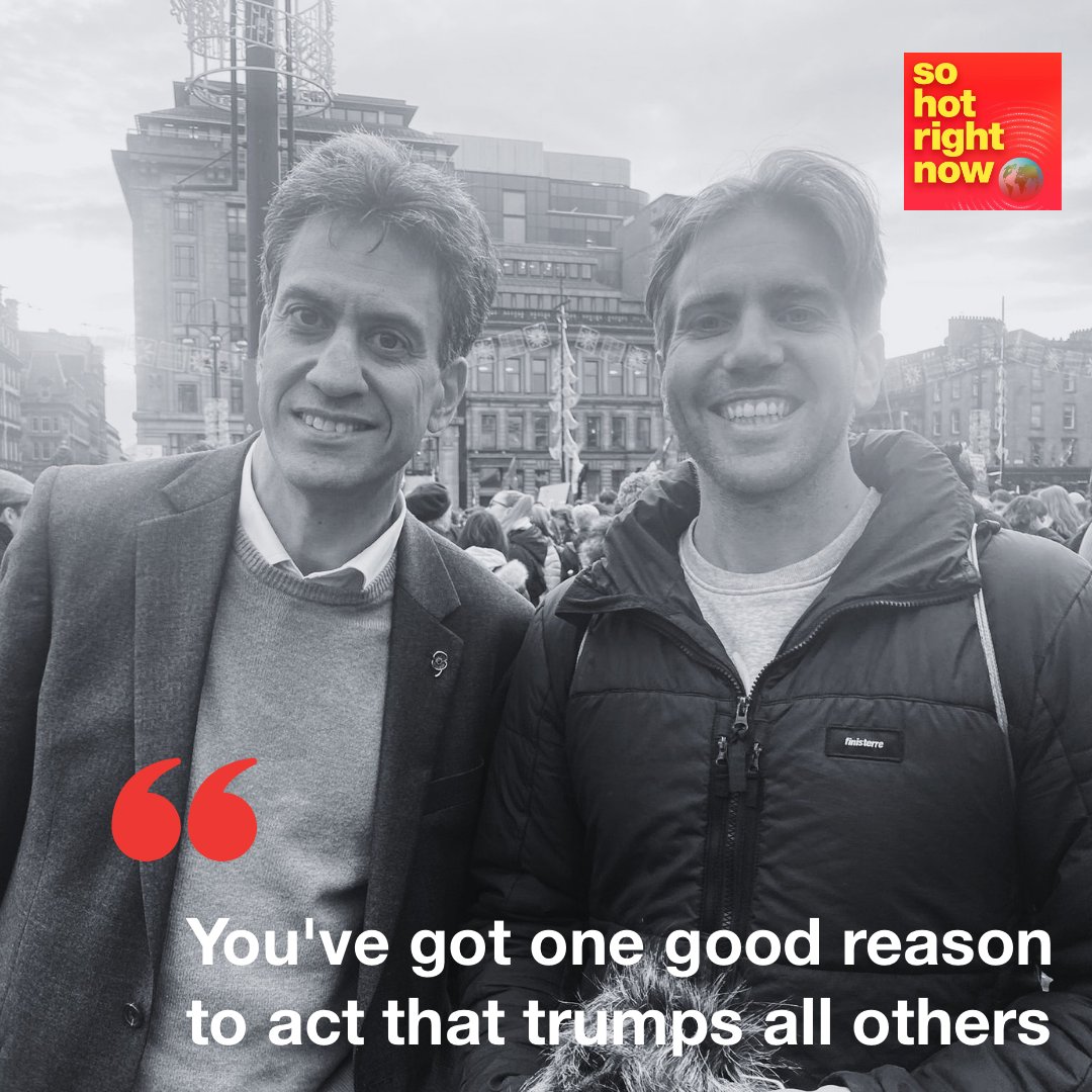 sohotpod's tweet photo. We bumped into @Ed_Miliband at #COP26 march so, of course, we had a chat for the podcast. 

Listen here - https://t.co/SFlGZUSdqp

@CheerfulPodcast @samleesong @tommustill @lucysiegle @wearepodmonkey @picture_zero https://t.co/WHjMFsPR1Q