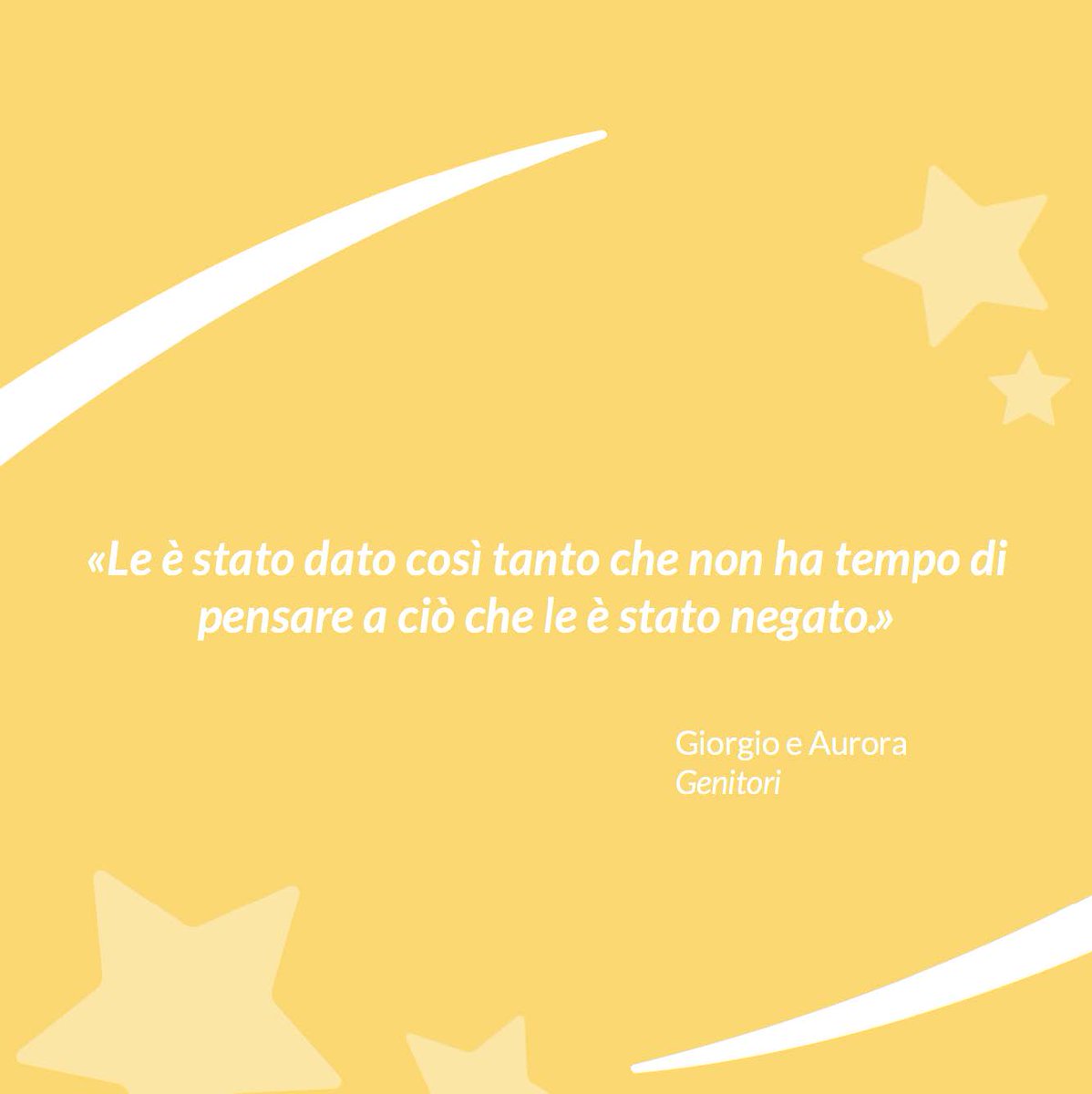 MakeAWishItalia's tweet photo. “…avete influenzato la sua vita in modo così positivo che le parole non possono esprimere la nostra gratitudine.”
Poche parole che racchiudono tutto il significato della nostra missione: regalare qualcosa che può trasformare anche la peggiore realtà in un sogno
#1reasonwhy https://t.co/RknLsybdCd